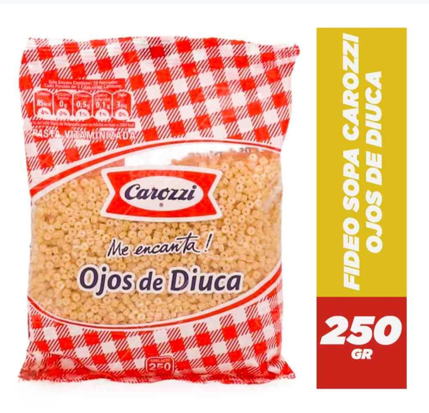 Ojos de Diuca 250g Carozzi